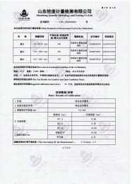 检测仪器报告证书：通用卡尺检定报告